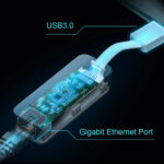 ADAPTADOR DE RED TP-LINK USB 3.0 LAN GIGABIT UE300 - Imagen 4