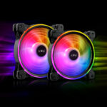 FAN XPG P/ GABINETE HURRICANE 120MM NEGRO ARGB - Imagen 5