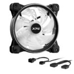 FAN XPG P/ GABINETE HURRICANE 120MM NEGRO ARGB - Imagen 3