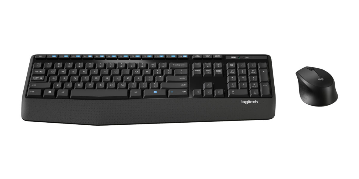 TEC+MOUSE LOGITECH MK345 WIRELESS BLACK LATINO - Imagen 7