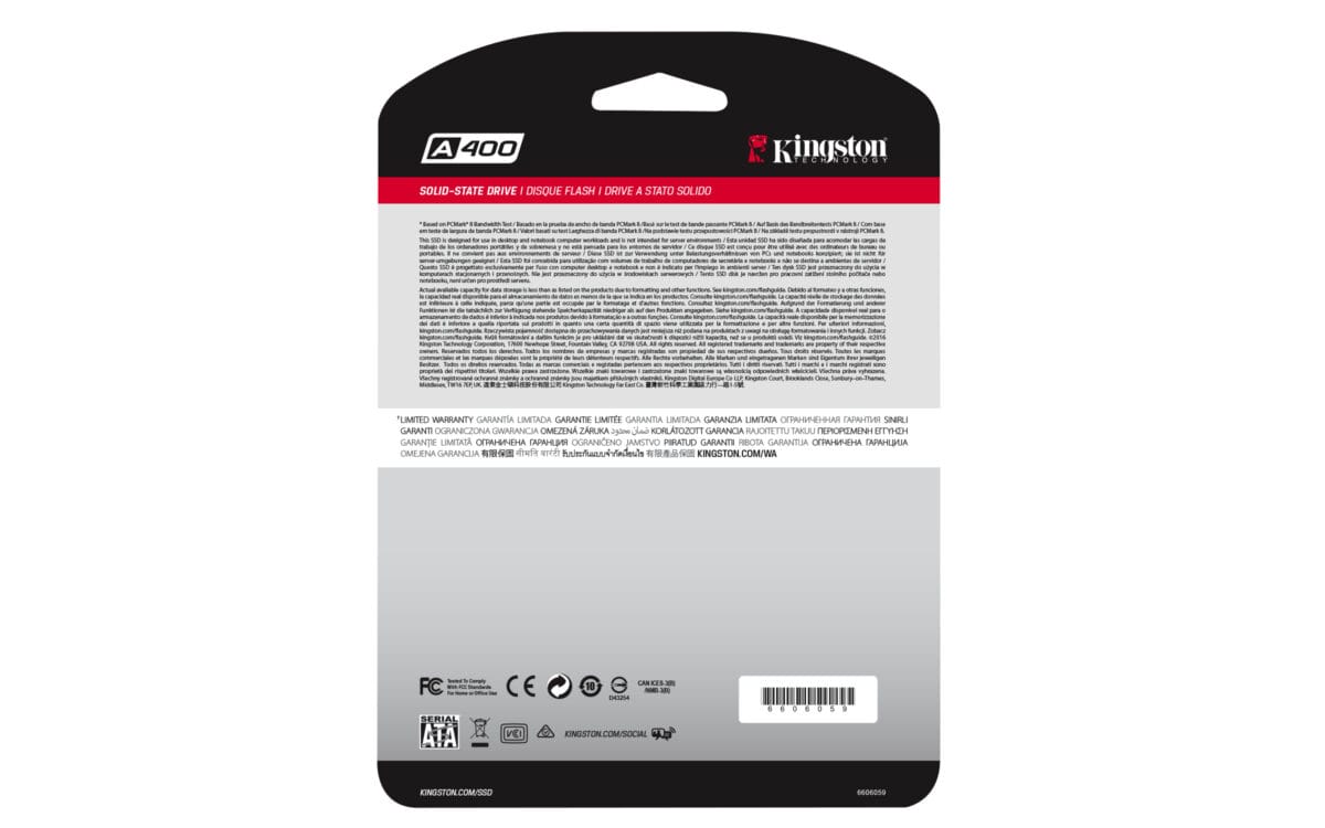 SSD 240GB KINGSTON A400 SATAIII 2.5 - Imagen 5