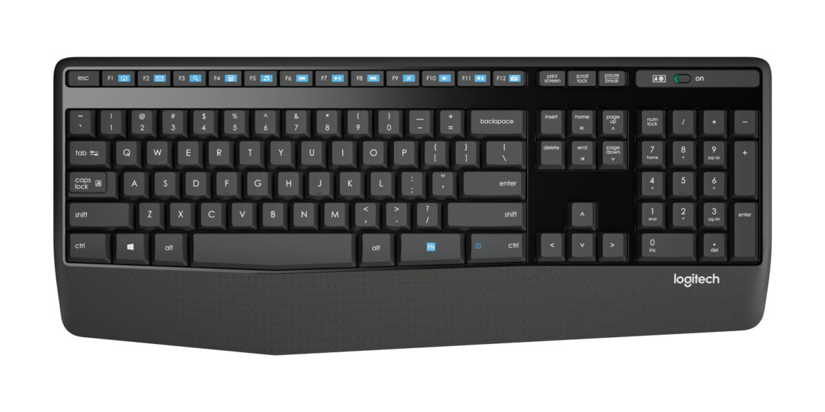 TEC+MOUSE LOGITECH MK345 WIRELESS BLACK LATINO - Imagen 6