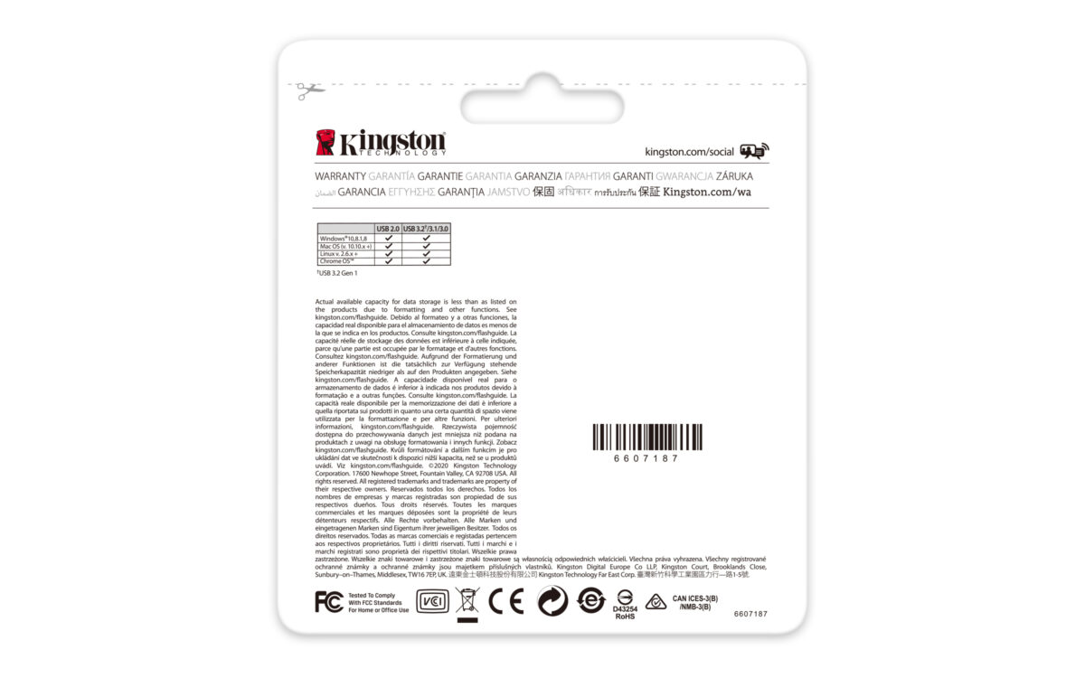 PEN DRIVE 64GB KINGSTON 3.1 DTX - Imagen 7
