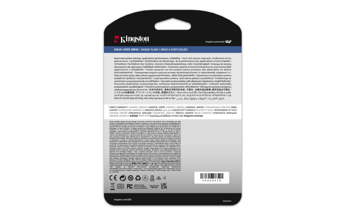 SSD 480GB KINGSTON DC600 SATAIII 2.5 P/SERVER - Imagen 4