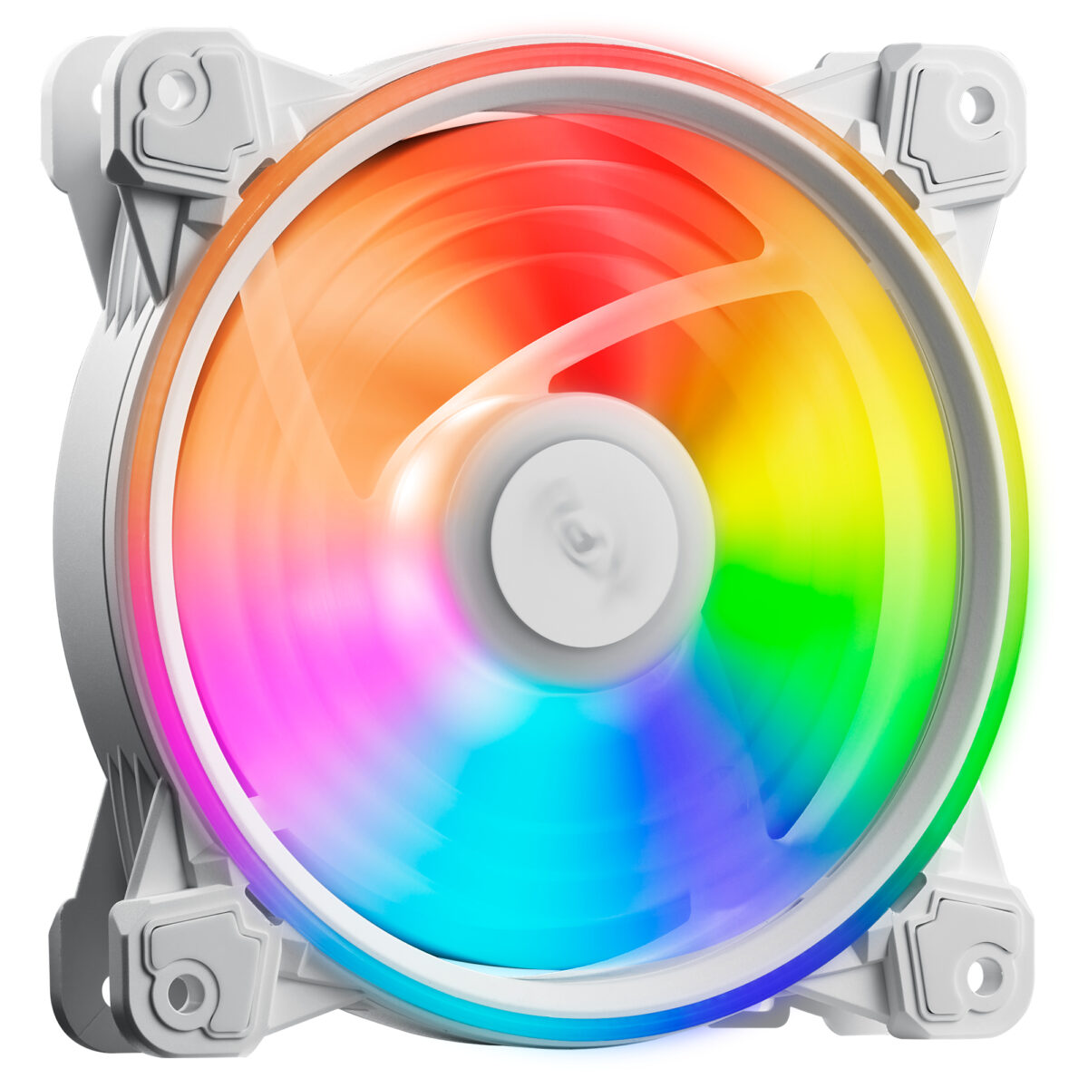 FAN XPG P/ GABINETE HURRICANE 120MM BLANCO ARGB - Imagen 2