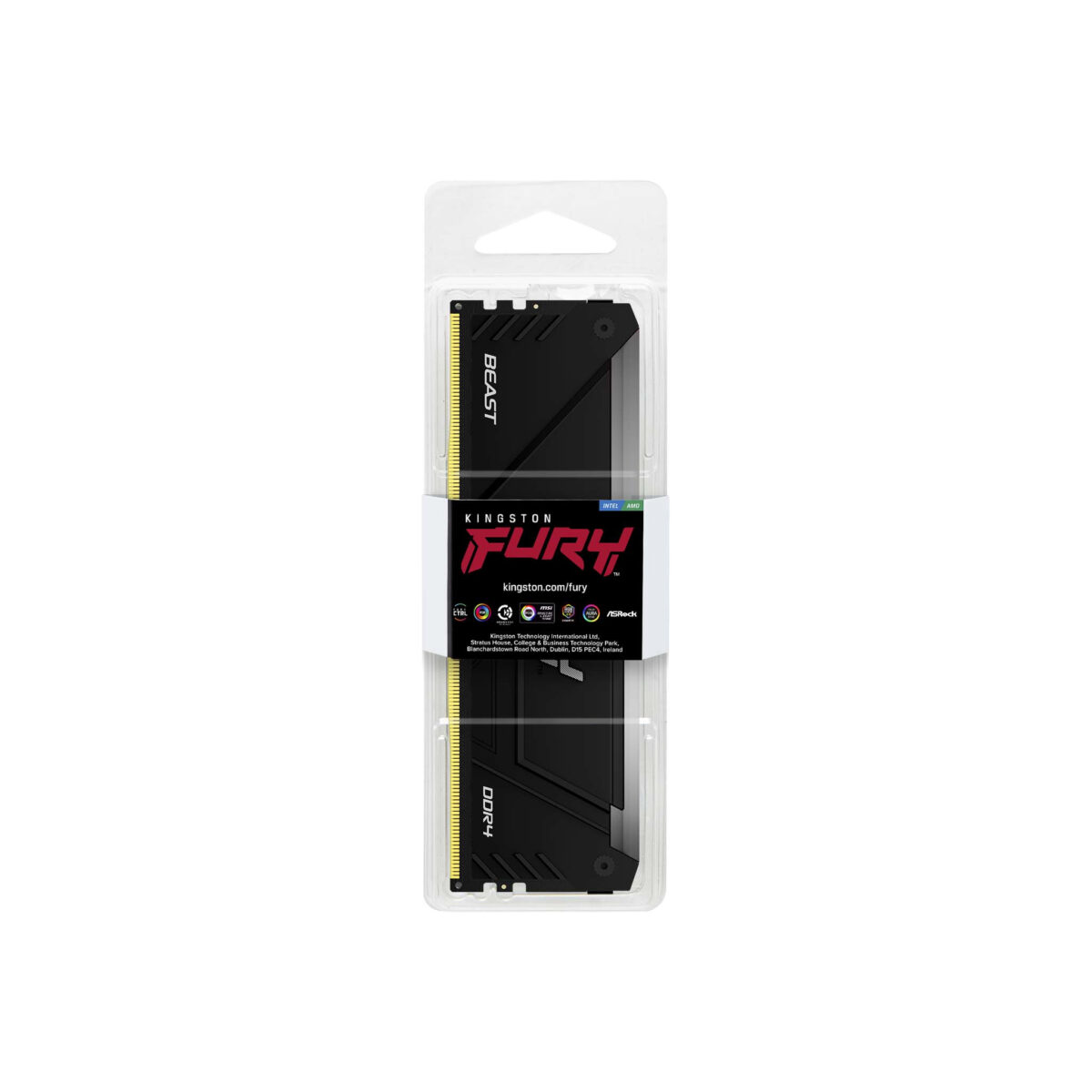 DDR4 16GB KINGSTON 3200MHZ CL16 FURY BEAST RGB - Imagen 3