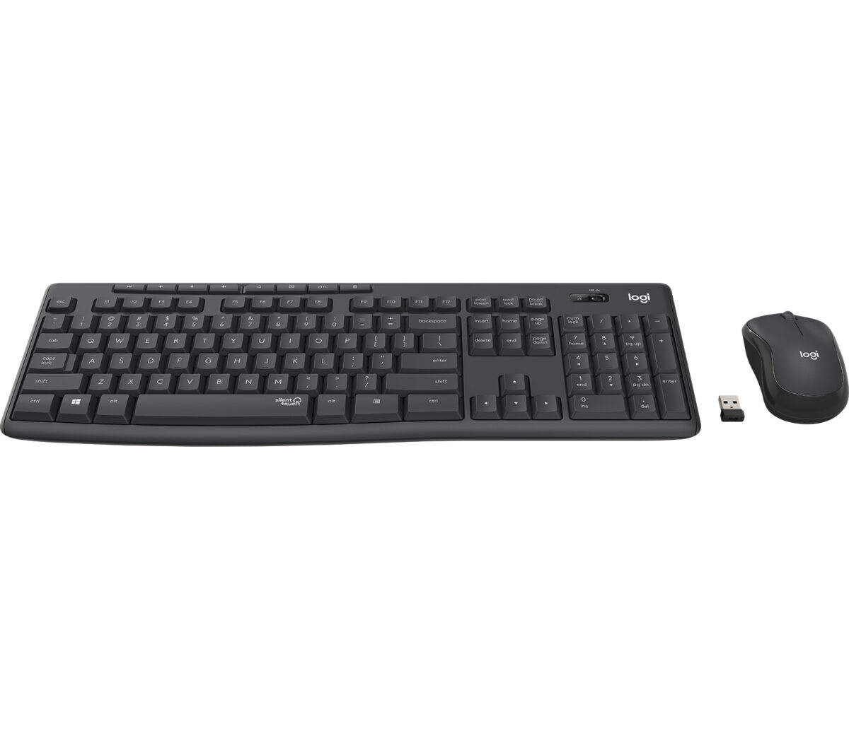 TEC+MOUSE LOGITECH MK295 WIRELESS BACK LATINO - Imagen 2