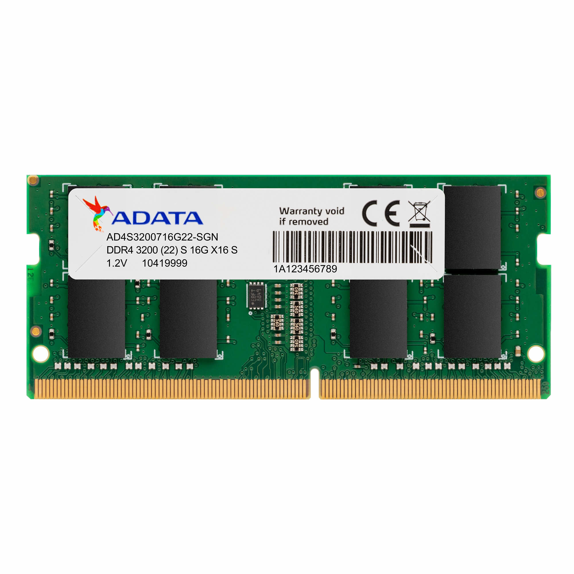 89144891_3158141557 SODIMM DDR4 8GB ADATA 3200MHZ - Imagen 1