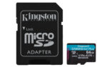 MICRO SD 64GB KINGSTON CANVAS GO PLUS G4