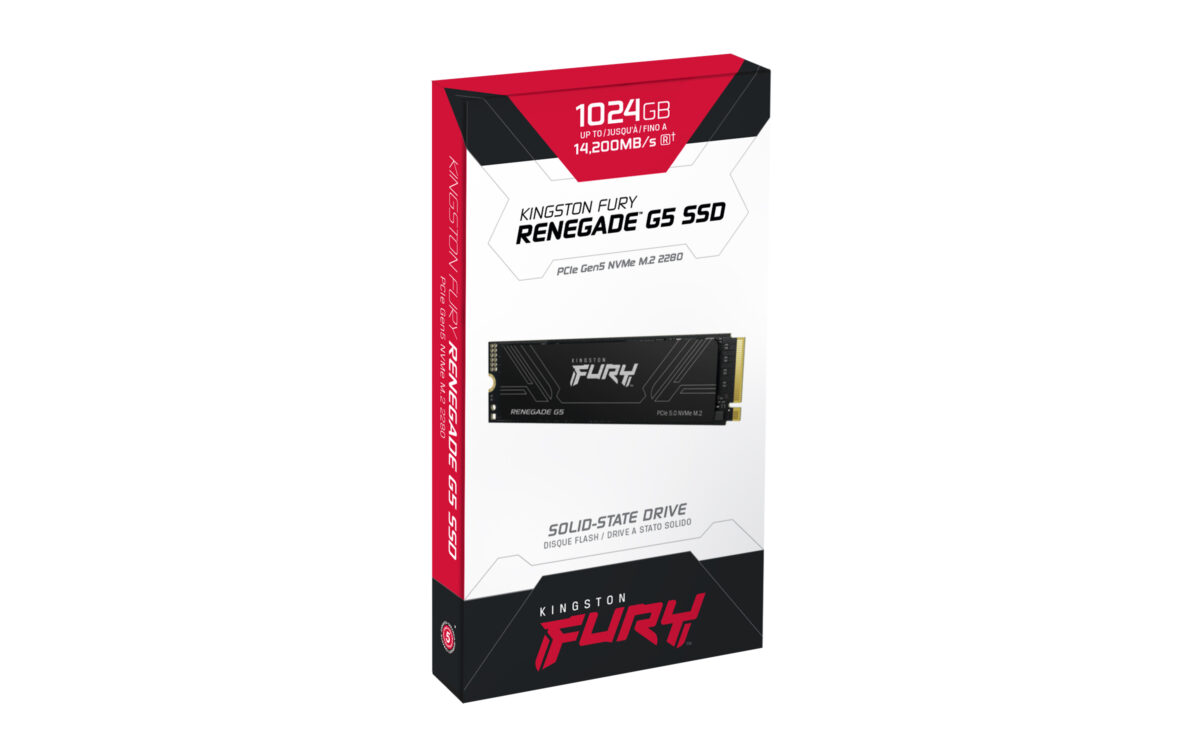 SSD M.2 NVME 1TB G5 KINGSTON FURY RENEGADE - Imagen 4