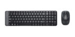 TEC+MOUSE LOGITECH MK220 WIRELESS BLACK LATINO
