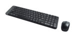 TEC+MOUSE LOGITECH MK220 WIRELESS BLACK LATINO - Imagen 2
