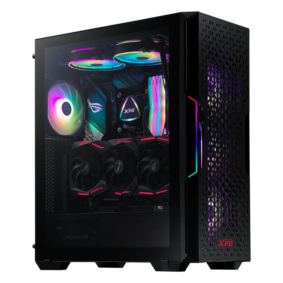 GAB XPG STARKER AIR NEGRO FAN ARGB X1 FAN X1 - Imagen 2