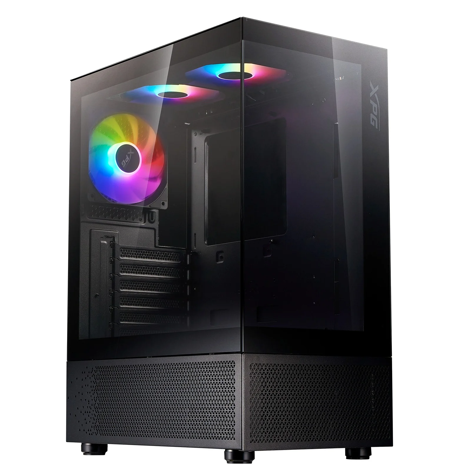 Comeros-ADATA-XPG-INVADER-X-MINI-NEGRO-FAN-ARGB-X5-79 GAB XPG INVADER X MINI NEGRO FAN ARGB X5 - Imagen 1