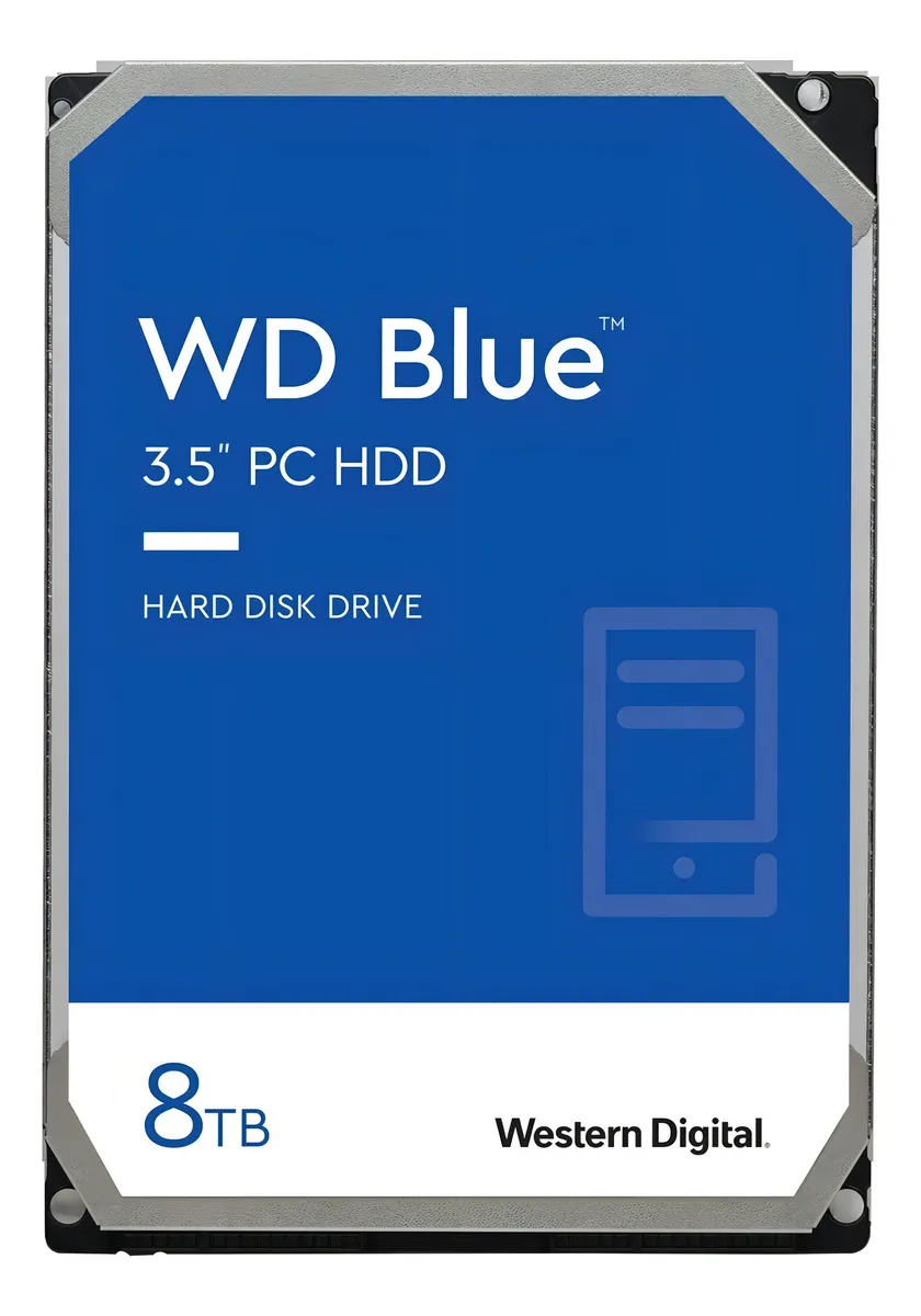 D_NQ_NP_2X_771233-MLA99501189244_112025-F HD 8TB WD BLUE 3.5 SATA 5640RPM 256MB - Imagen 1