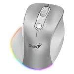 MOUSE GENIUS ERGO 9000S PRO 2.4GHZ+BT  SILVER