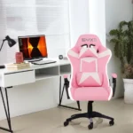 SILLA GAMER SYX CH-451 PK ROSA NEGRO