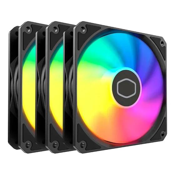 D_Q_NP_2X_658204-MLA87754078780_072025-E FAN COOLER MASTER P/GAB MASTERFAN 120 LITE BL 3EN1 - Imagen 1