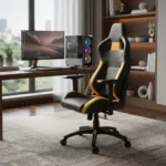 SILLA GAMER PRIMUS THRONOS 100T BLACK/AMARILLA