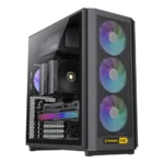 GAB GAMEMAX F46 BK 4*FAN ARGB ATX