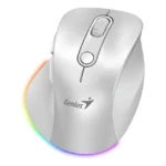 MOUSE GENIUS ERGO 9000S PRO 2.4GHZ+BT PEARL WHITE