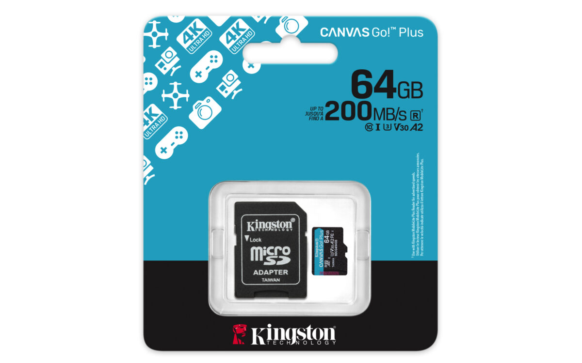 MICRO SD 64GB KINGSTON CANVAS GO PLUS G4 - Imagen 5
