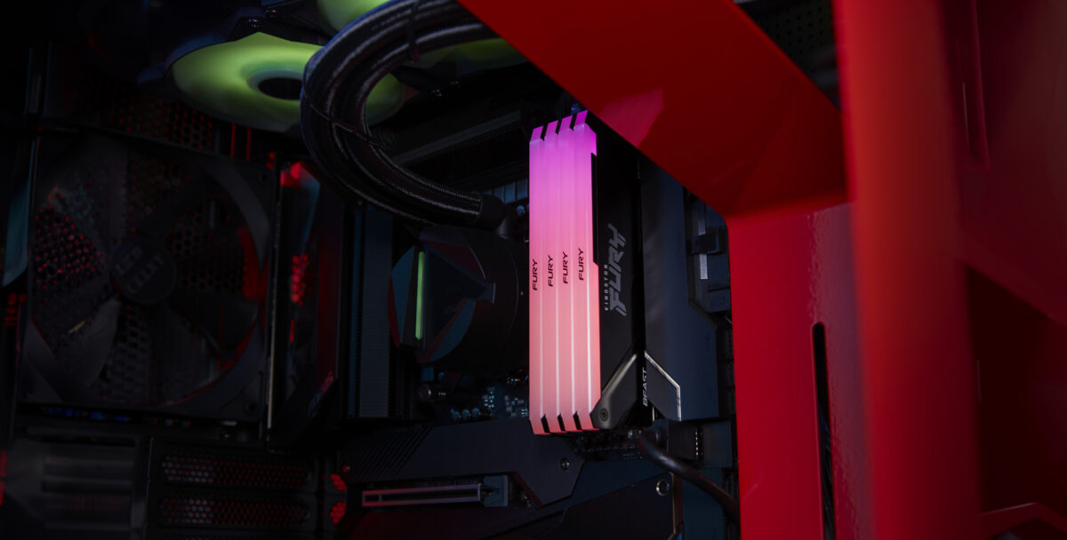 DDR4 16GB KINGSTON 3200MHZ CL16 FURY BEAST RGB - Imagen 5