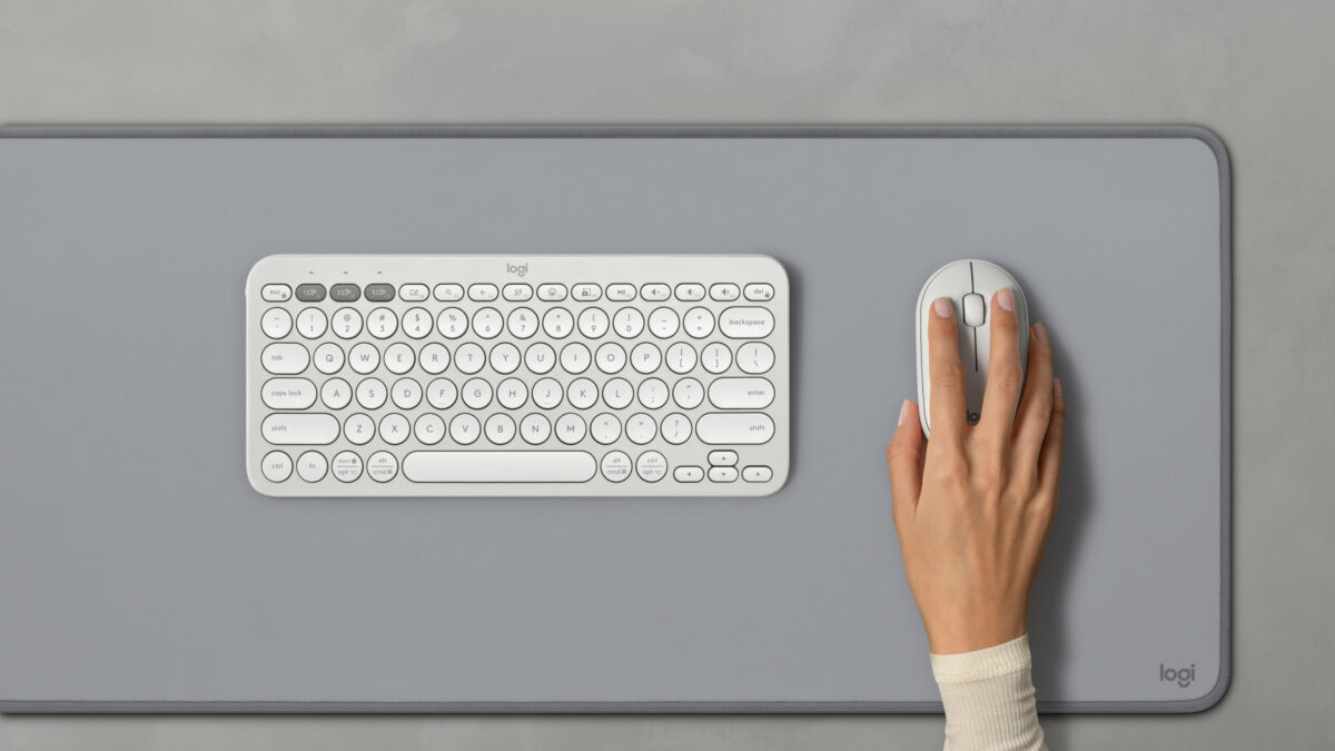 MOUSE LOGITECH PEBBLE 2 M350 WIRELESS WHITE - Imagen 2
