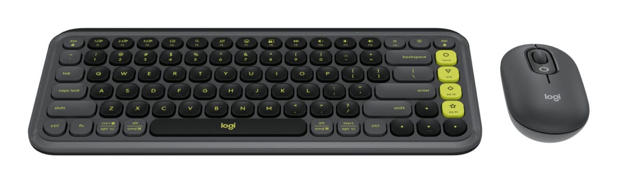 TEC+MOUSE LOGITECH POP ICON W BLACK WIRELESS - Imagen 2