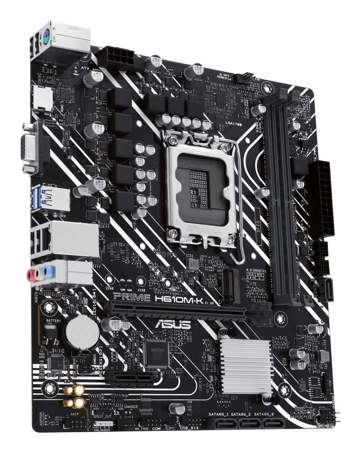 MB ASUS S1700 PRIME H610M-K DDR5 BOX M-ATX - Imagen 4