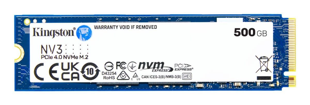 SSD M.2 NVME 500GB G4 KINGSTON NV3 - Imagen 3