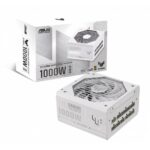 FUENTE 1000W ASUS 80 PLUS TUF GAMING 1000G WHITE