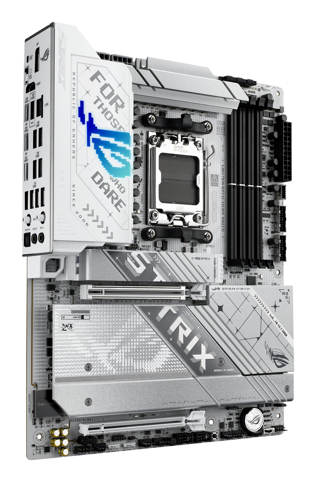 MB ASUS AM5 ROG STRIX X870-A GAMING WIFI DDR5 BOX - Imagen 3