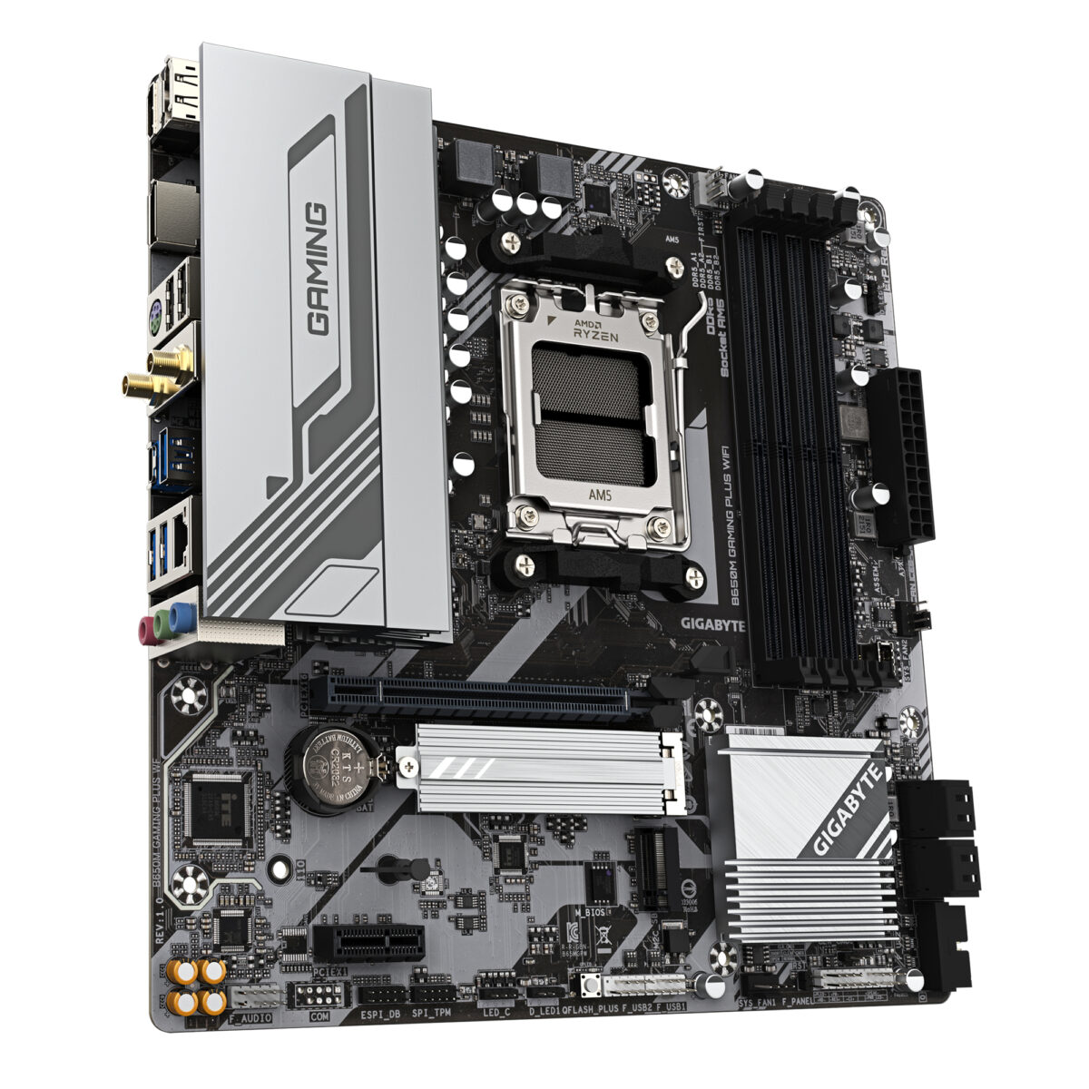 MB GIGABYTE AM5 B650M GAMING PLUS WIFI DDR5 BOX - Imagen 2