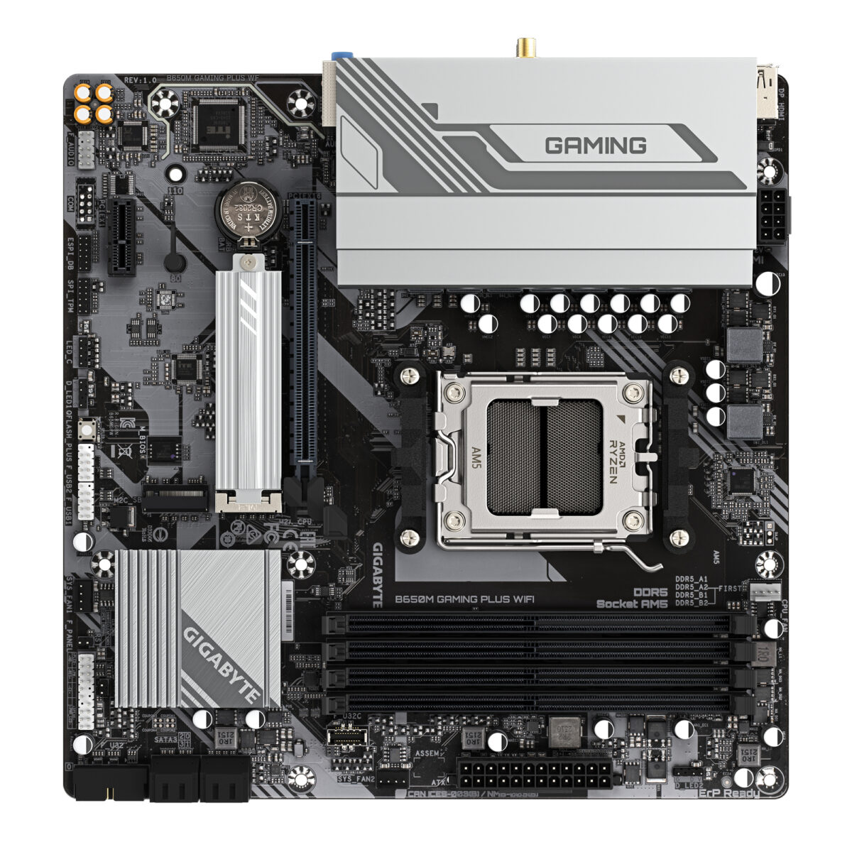 MB GIGABYTE AM5 B650M GAMING PLUS WIFI DDR5 BOX - Imagen 4