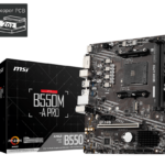 MB MSI AM4 B550M-A PRO DDR4 BOX M-ATX