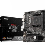 MB MSI AM4 A520M-A PRO DDR4 BOX M-ATX