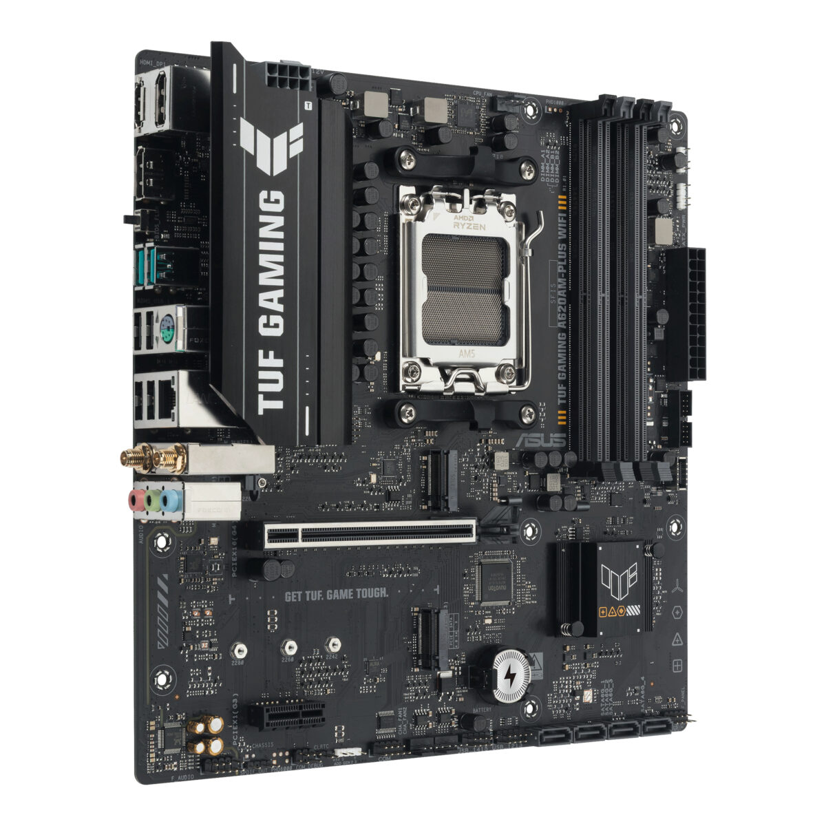 MB ASUS AM5 TUF GAMING A620AM-PLUS WIFI DDR5 BOX - Imagen 2