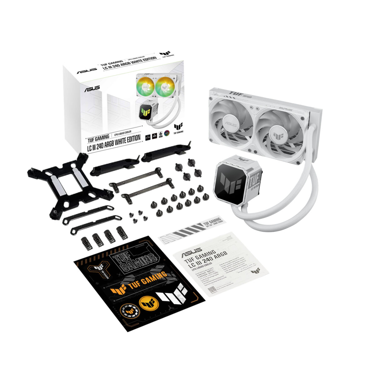 WATERCOOLER ASUS LIQUID TUF G LC III 240 WHITE - Imagen 11