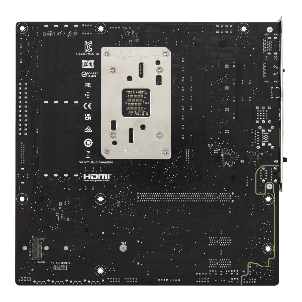 MB ASUS AM5 PRIME B840M-A WIFI DDR5 BOX M-ATX - Imagen 8