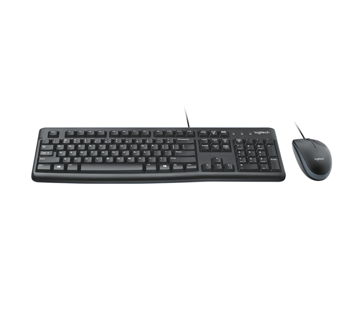 TEC+MOUSE LOGITECH MK120 USB BLACK LATINO - Imagen 4