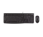TEC+MOUSE LOGITECH MK120 USB BLACK LATINO - Imagen 2