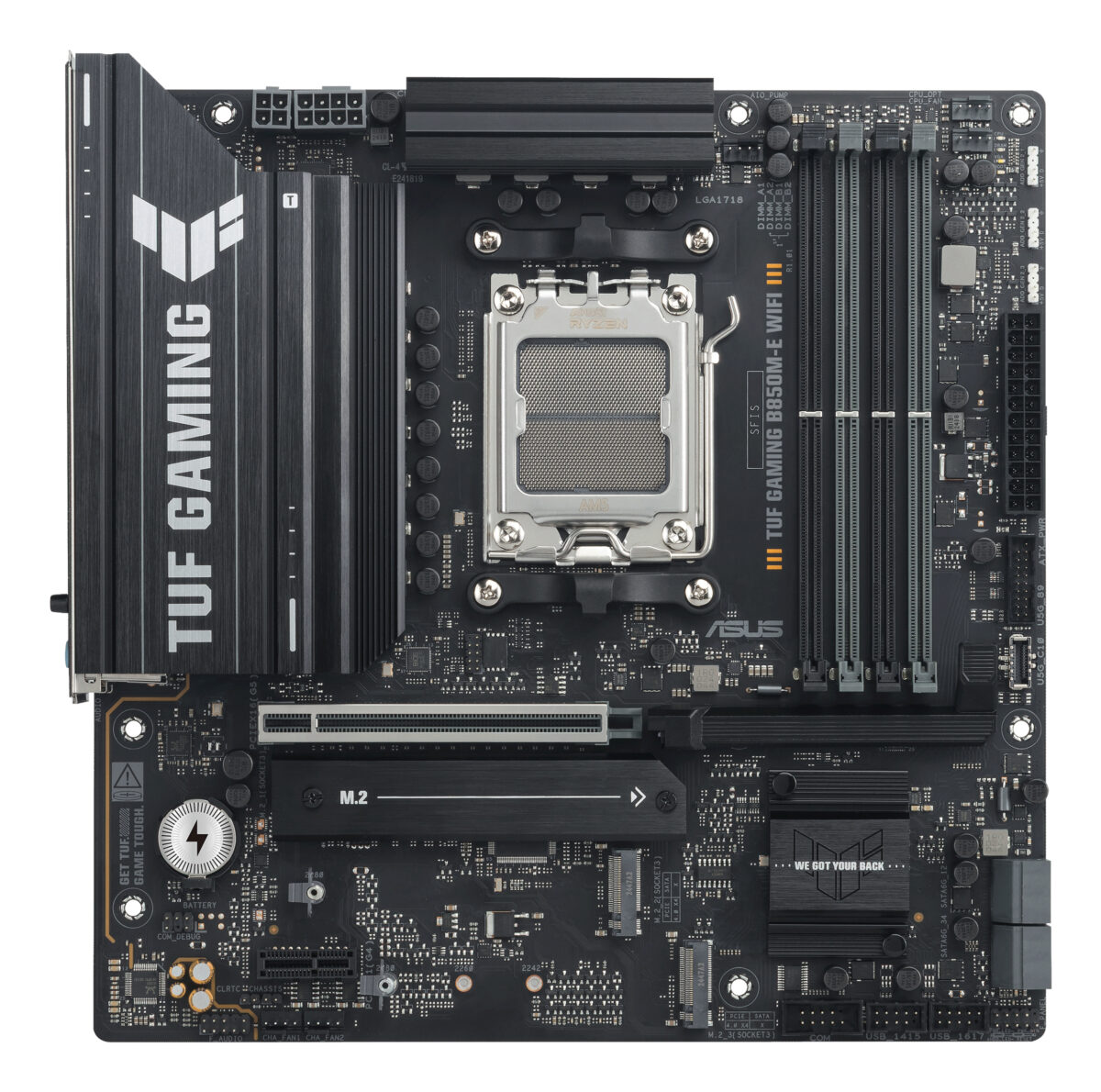 MB ASUS AM5 TUF GAMING B850M-E WIFI DDR5 BOX - Imagen 2