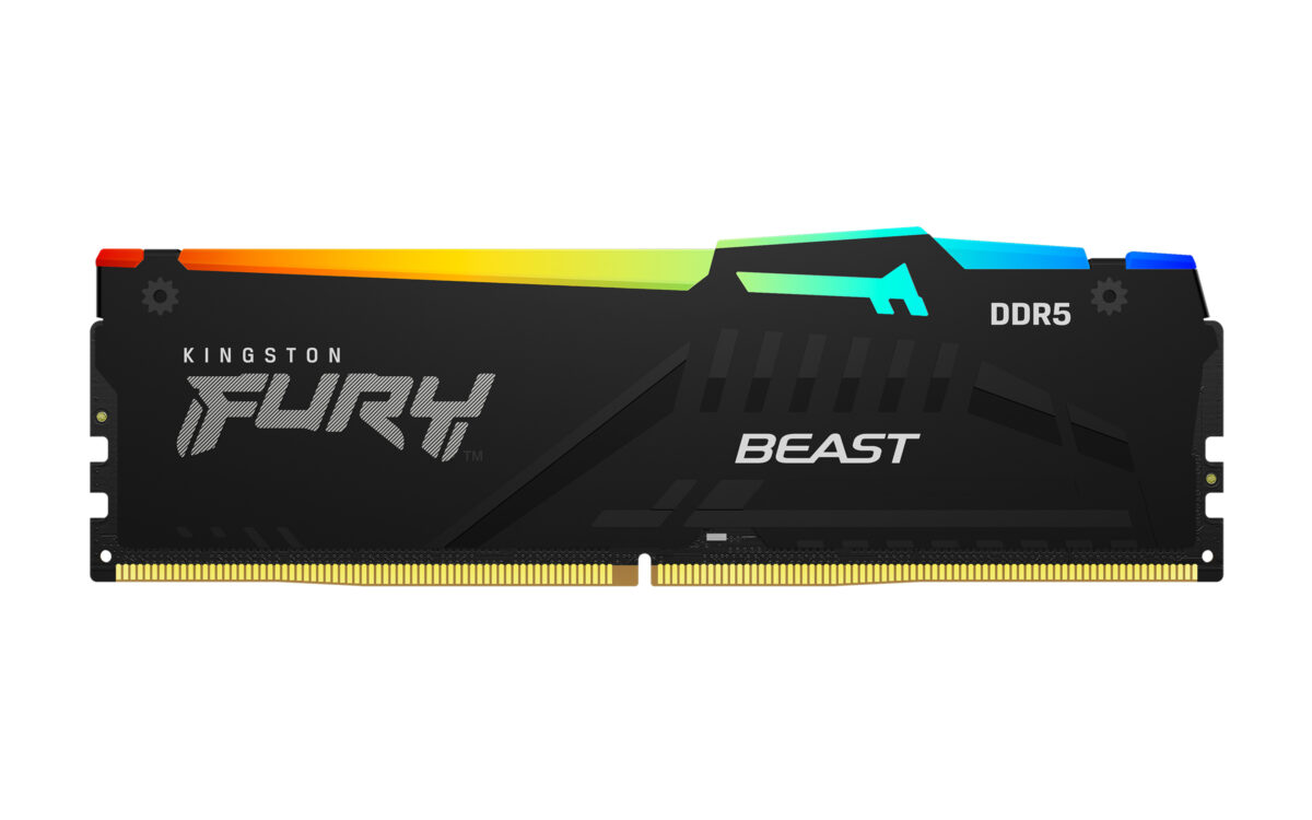 DDR5 32GB KINGSTON 6000MHZ FURY BEAST BLACK RGB - Imagen 2
