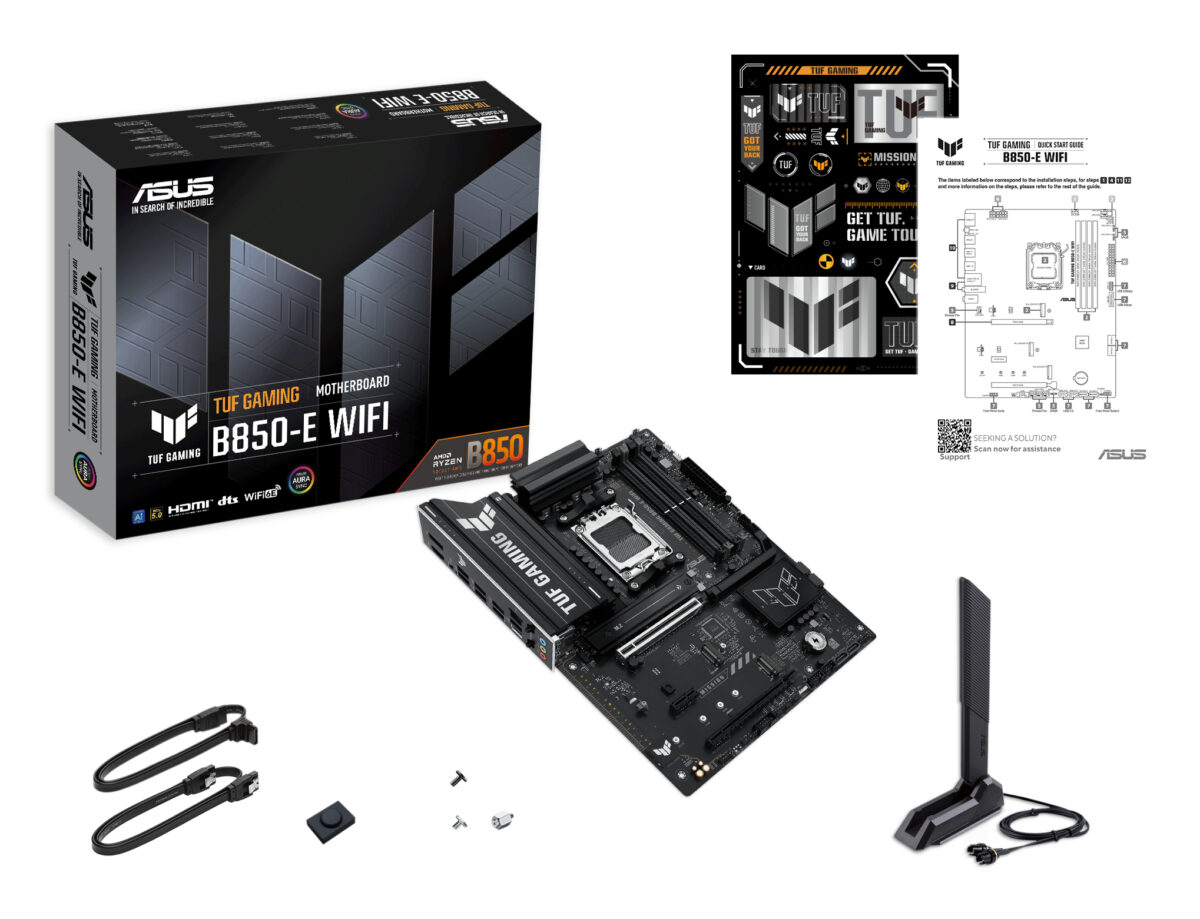 MB ASUS AM5 TUF GAMING B850-E WIFI DDR5 BOX - Imagen 4