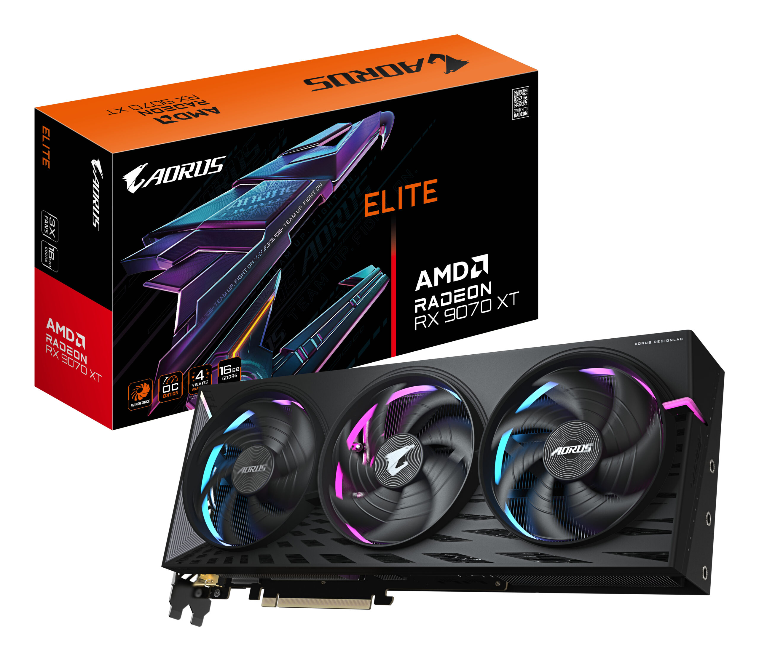 7b620cb94859f518a6f02a9b47e6d239ec4b3aa5 VGA 16GB RX 9070XT GIGABYTE AORUS E 16GB - Imagen 1