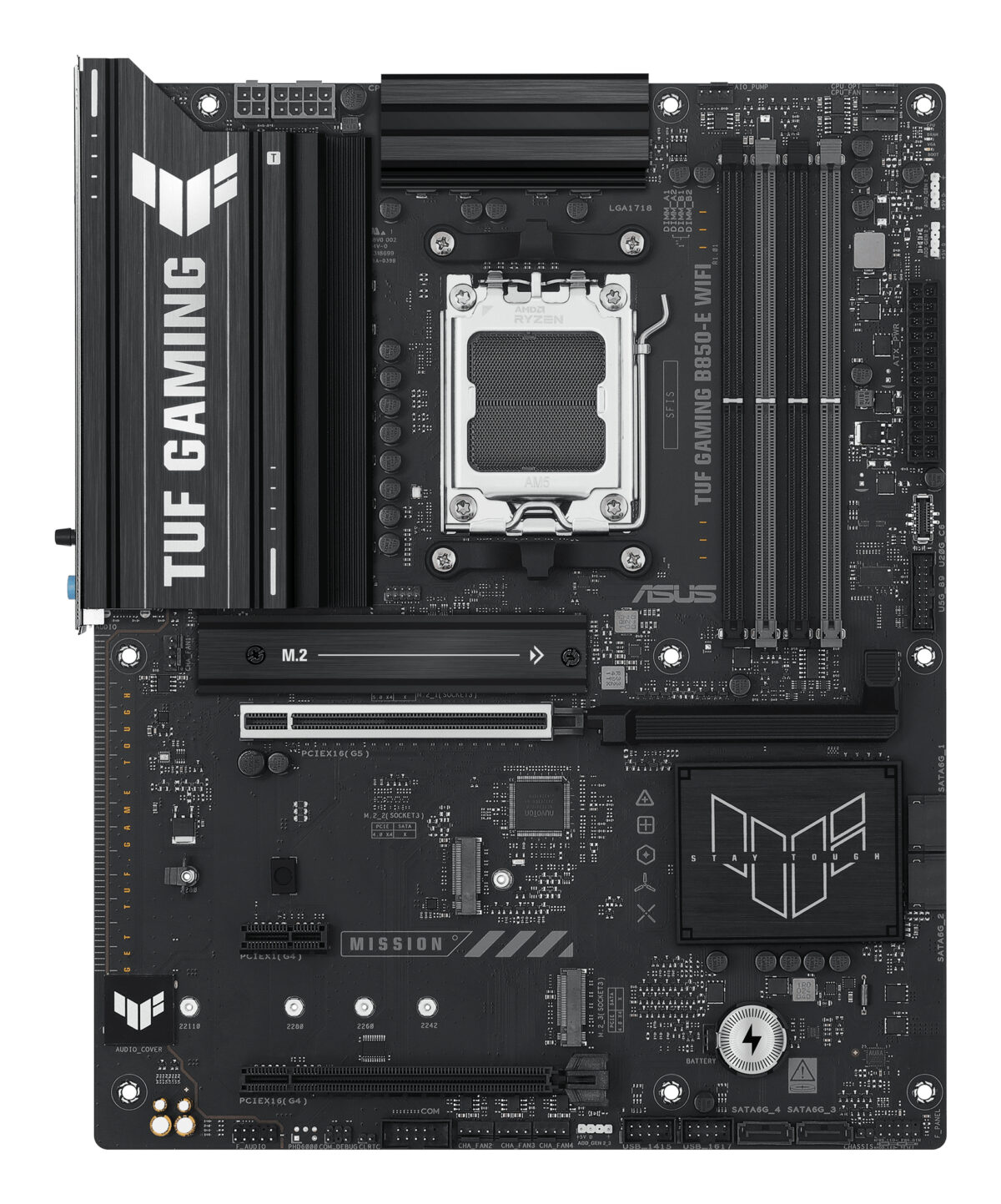 MB ASUS AM5 TUF GAMING B850-E WIFI DDR5 BOX - Imagen 2