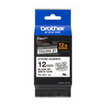 CINTA P/ROTU BROTHER TZES231 12MM ADHE EXT NEG/BLA - Imagen 3