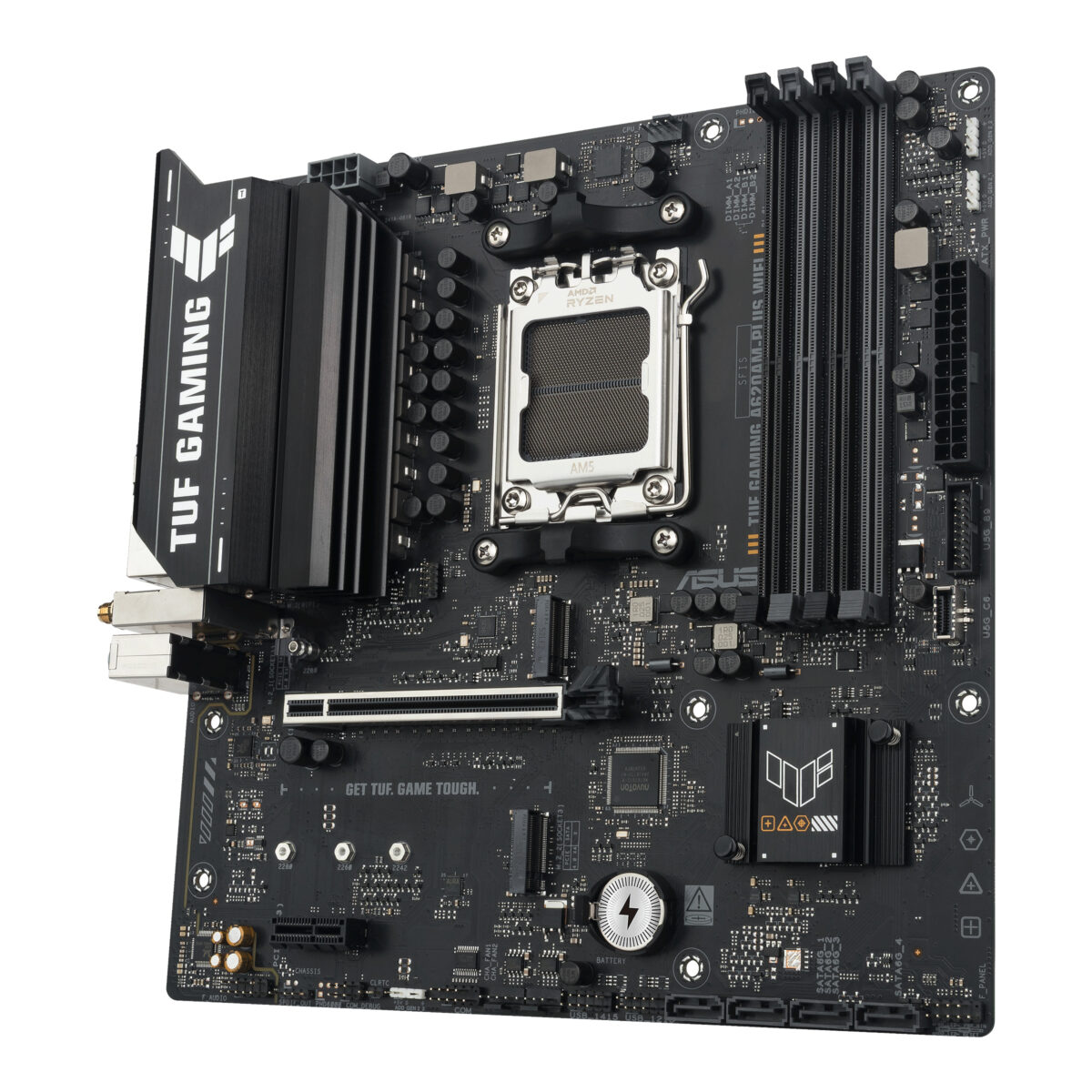 MB ASUS AM5 TUF GAMING A620AM-PLUS WIFI DDR5 BOX - Imagen 3