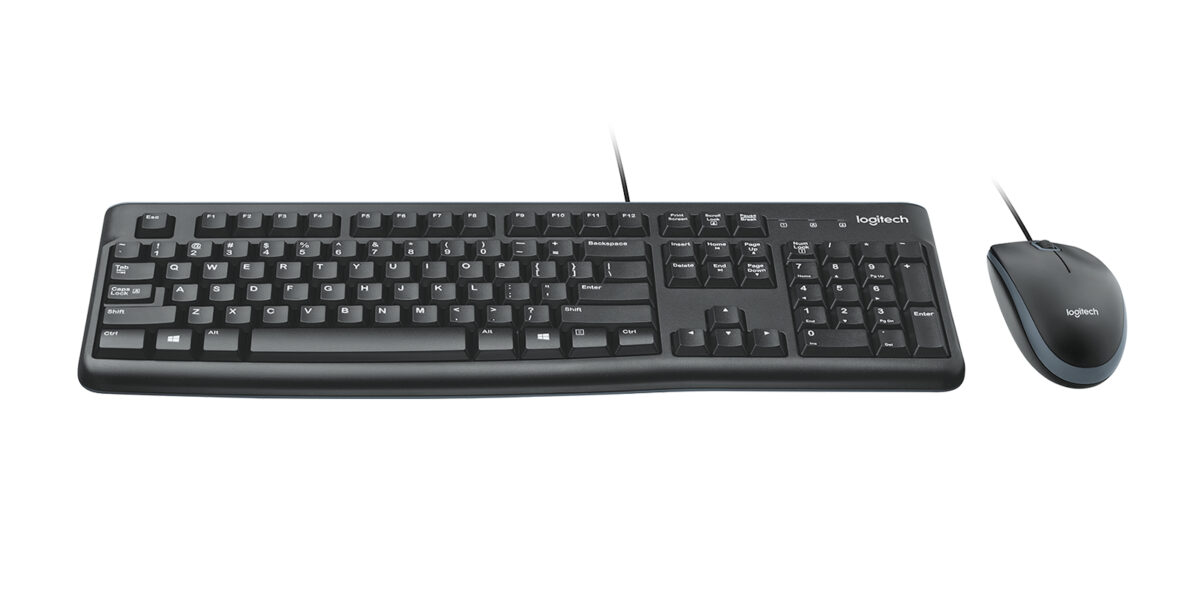 TEC+MOUSE LOGITECH MK120 USB BLACK LATINO - Imagen 3